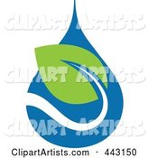 Green and Blue Ecology Logo Icon - 23