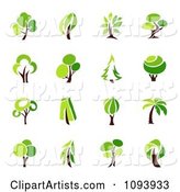 Green Tree Logos