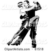 Passionate Tango Dancer Couple