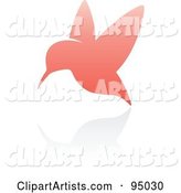 Pink Hummingbird Logo Design or App Icon - 3